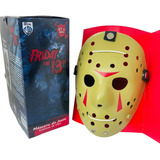Máscara Jason Sexta Feira 13 Licenciada Cosplay Vinil 24cm