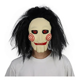 Máscara Latéx Realista Halloween Jigsaw Jogos Mortais Adulto