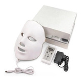 Máscara Led 7 Cores Estética Tratamento Facial Fototerapia