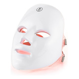 Máscara Led 7 Cores Fototerapia Facial