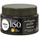 Máscara Matizador Preto Meu Liso 300g Salon Line 