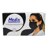 Mascara Medix Tripla Camada C/elastico Preta