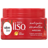 Máscara Meu Liso Matizador Vermelho Salon Line 300g