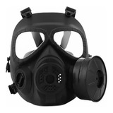 Máscara Mod Anti Gás Respirador Airsoft Paintball Preto