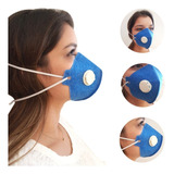 Máscara N95 Proteção Facial Pff2s C/ Válvula Exalação 100uni