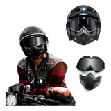 Máscara Óculos Proteção Motociclista Bike Motocross Capacete