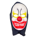Máscara Palhaço Terror Hallowen Fantasia Cosplay Cor Branco