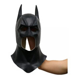 Máscara Para Cosplay Batman Cavaleiro Das Trevas Latex 