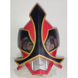 Máscara Power Rangers Samurai Vermelho Emite