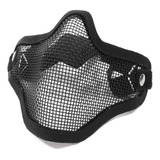 Máscara Proteção Airsoft Tático Meia-face Tela