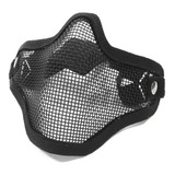 Máscara Proteção Airsoft Tático Meia-face Tela
