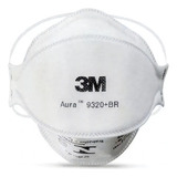 Máscara Proteção Eficaz Aura 9320+br 3m S/ Válvula Kit 2 Pçn