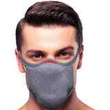 Mascara Protecao Fiber Knit Cinza 3d Lavavel Com Filtro
