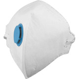 Máscara Respirador N95 Epi Oz Safety Branca Pff2s C/ Válvula Cor Branco Desenho Do Tecido Liso