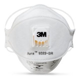 Máscara Respiratoria 3m Pff2 N95 Aura 9322 Kit 20 Unidades