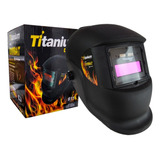Máscara Solda Automática Combat Tonalidade 11 Fixa Titanium 