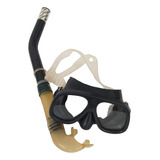 Máscara Super Puma Para Mergulho Cobra C/ Snorkel Respirador