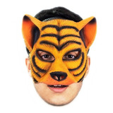 Máscara Tigre Animal Terror Halloween Festa