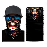 Mascara Tubo De Caveira Americana Paintball Balaclava Harley Top
