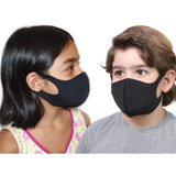 Máscaras Facial Elastano Infantil Lavável Kit 3 Corte Laser
