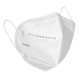 Máscaras Kn95 Branca Adultas Com Anvisa - Kit 10 Unidades