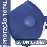 Mascaras Respirador N95 Pff2 Azul C