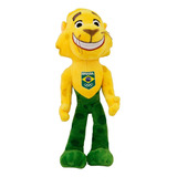 Mascote Ginga Olimpiadas Rio 2016 Original Time Brasil 30 Cm