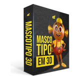 Mascotipo - Mascote + Logo 3d