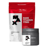 Mass Titanium 17500+ Creatina Monohidratada Max