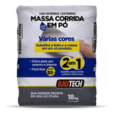 Massa Acrilica Em Pó 18kg Bautech