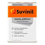 Massa Acrílica P/ Paredes Externas E Internas Suvinil 25kg