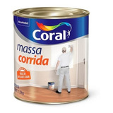 Massa Corrida Branca 1,5kg Coral
