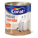 Massa Corrida Branca 1,5kg Coral