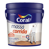 Massa Corrida Branco Fosco Coral (5,7kg) Hm5