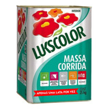 Massa Corrida Parede Pva Branca Lukscolor 25kg Rende Muito