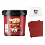 Massa Corrida Pva 5,6kg + Espátula E Lixa Interno Branca