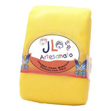 Massa De Biscuit Jl Artesanato Colorida Ou Branca 1,0kg Cor Amarelo Ouro