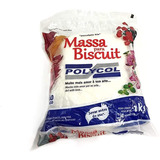 Massa De Biscuit Natural 1kg Polycol