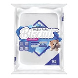 Massa De Biscuit Super Branco 3kg Polycol Lançamento