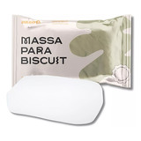 Massa Para Biscuit Inkway 2 Unid. 900g Branco
