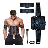 Massageador De Microcorrente Torácica Ems. Adesivo Abdominal