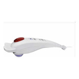 Massageador Elétrico Portátil Pelo Costas Relaxmedic Rm-mp8118a Branco 220v