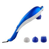 Massageador Elétrico Portátil Pelo Cuerpo Inteiro G-life Squalo Branco/azul 220v