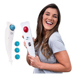 Massageador Elétrico Portátil Relaxmedic Rm-mp8118a Branco 127v