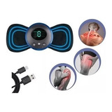 Massageador Estimulador Muscular Ems C/ Usb+controle Remoto
