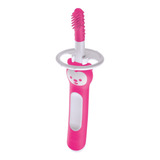 Massageador Mam Escova Massaging Brush 3+ Meses Rosa