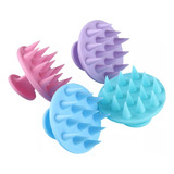 Massageador Manual Escova De Silicone Para Lavar Os Cabelos