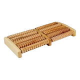Massageador Para Os Pés Massagem Dor Pé Rolo Madeira