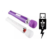 Massageador Vibração Varinha Recarregável Usb 10 Top Lust 