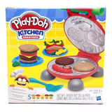 Massinha De Modelar Kit Festa Do Hambúrguer Play Doh Hasbro